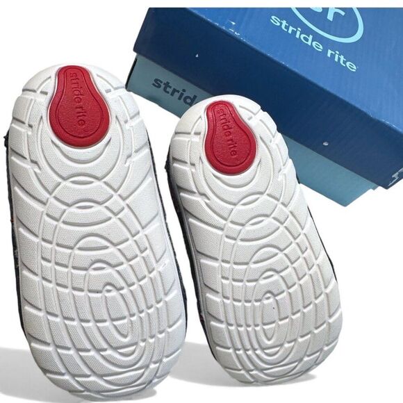 Stride Rite SM Kylo 2.0 Supportive Leather Mesh Sneakers Toddler 6 Soft Motion - Picture 8 of 10